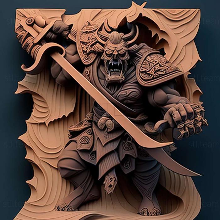 3D модель Гра Muramasa The Demon Blade (STL)